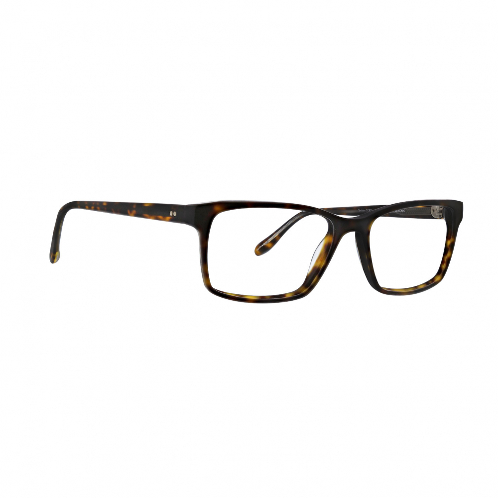 NWT Badgley Mischka STAMMOND Tortoise Rectangle 54mm Eyeglasses